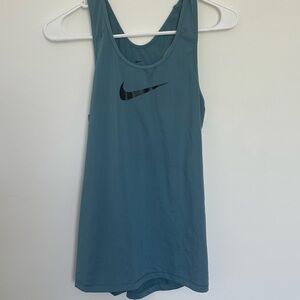 NIKE blue/green workout tank